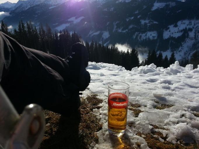 Wohlverdiente Erfrischung (Foto: Hikekarin.com)