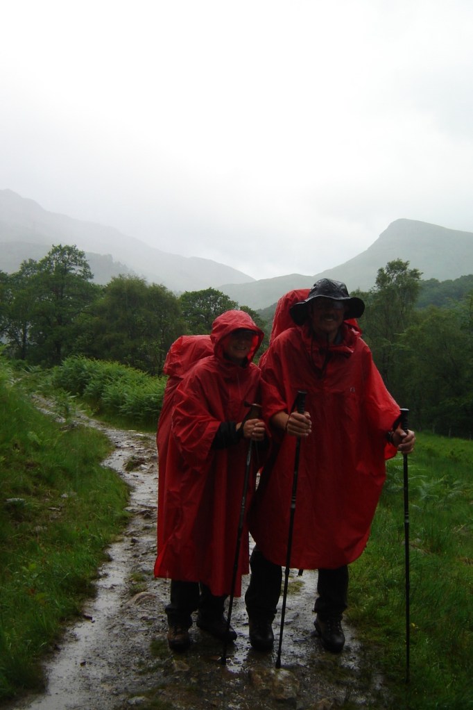 Da wurde alles eingesetzt - Ausrüstungs-Test am WHW (Foto: Hikekarin.com)