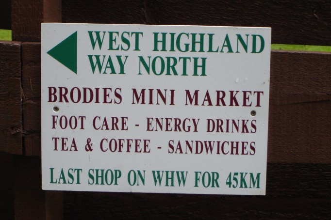 Hier wird sicher jeder WHW-Wanderer einkaufen (Foto: Hikekarin.com)