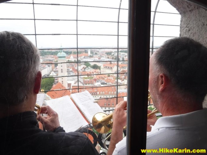 Turmbläser im Alten Peter von München